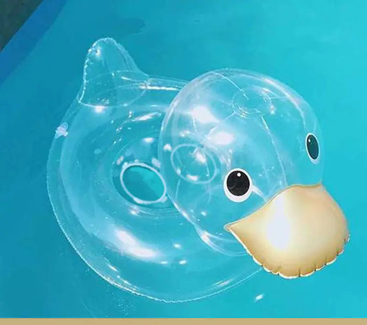 Kindora Baby Swim Float — Inflatable Safety Seat Pool Float