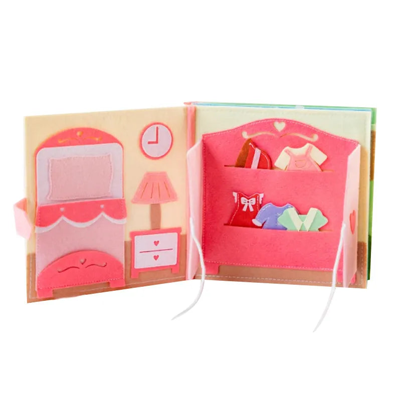 Interactive Baby Cloth Book – Crinkle & Sensory Learning