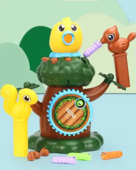 Woodpecker Peekaboo Bug-Catching Toy