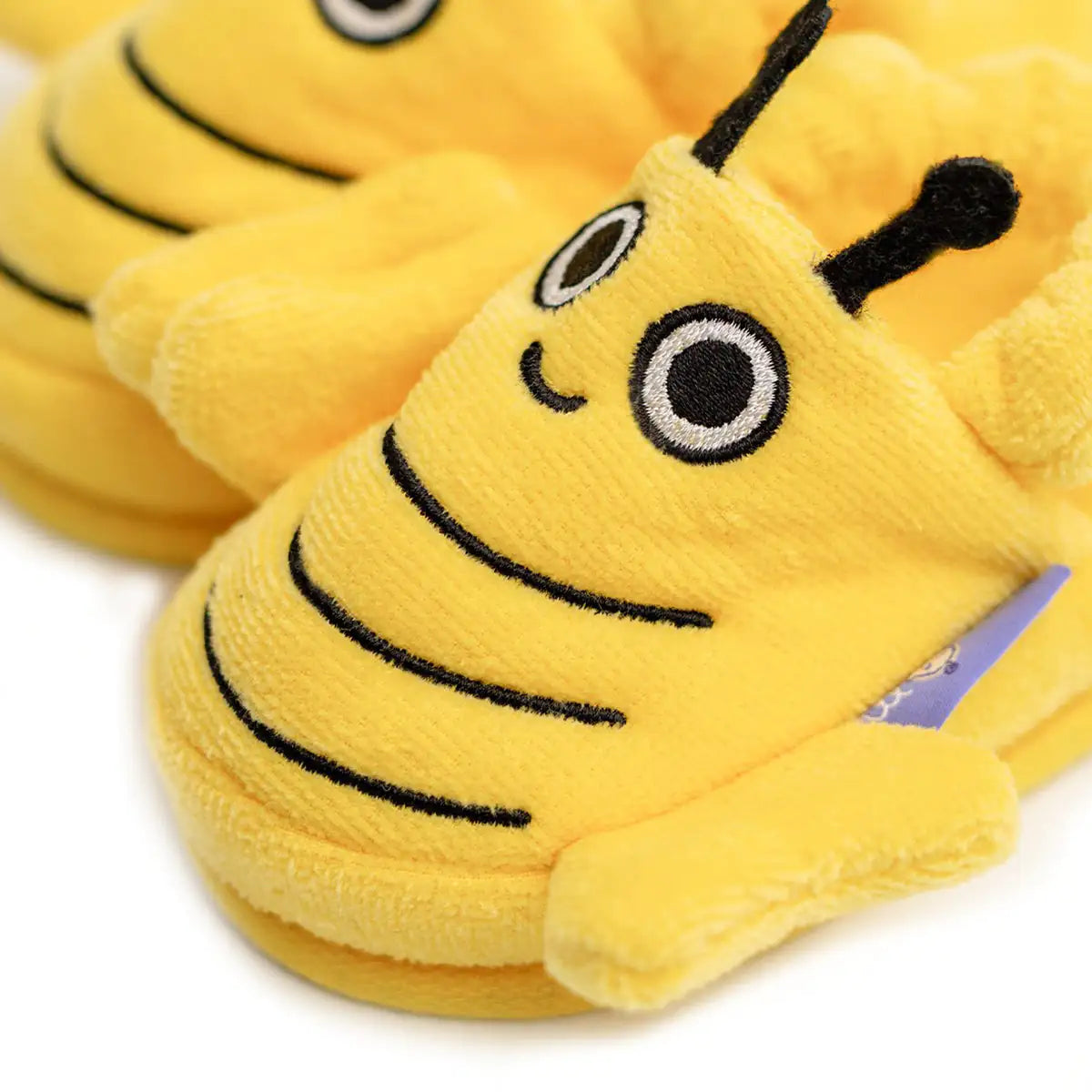 Milk&Moo™ Buzzy Bee Toddler Slippers – Cozy Indoor Shoes for Kids