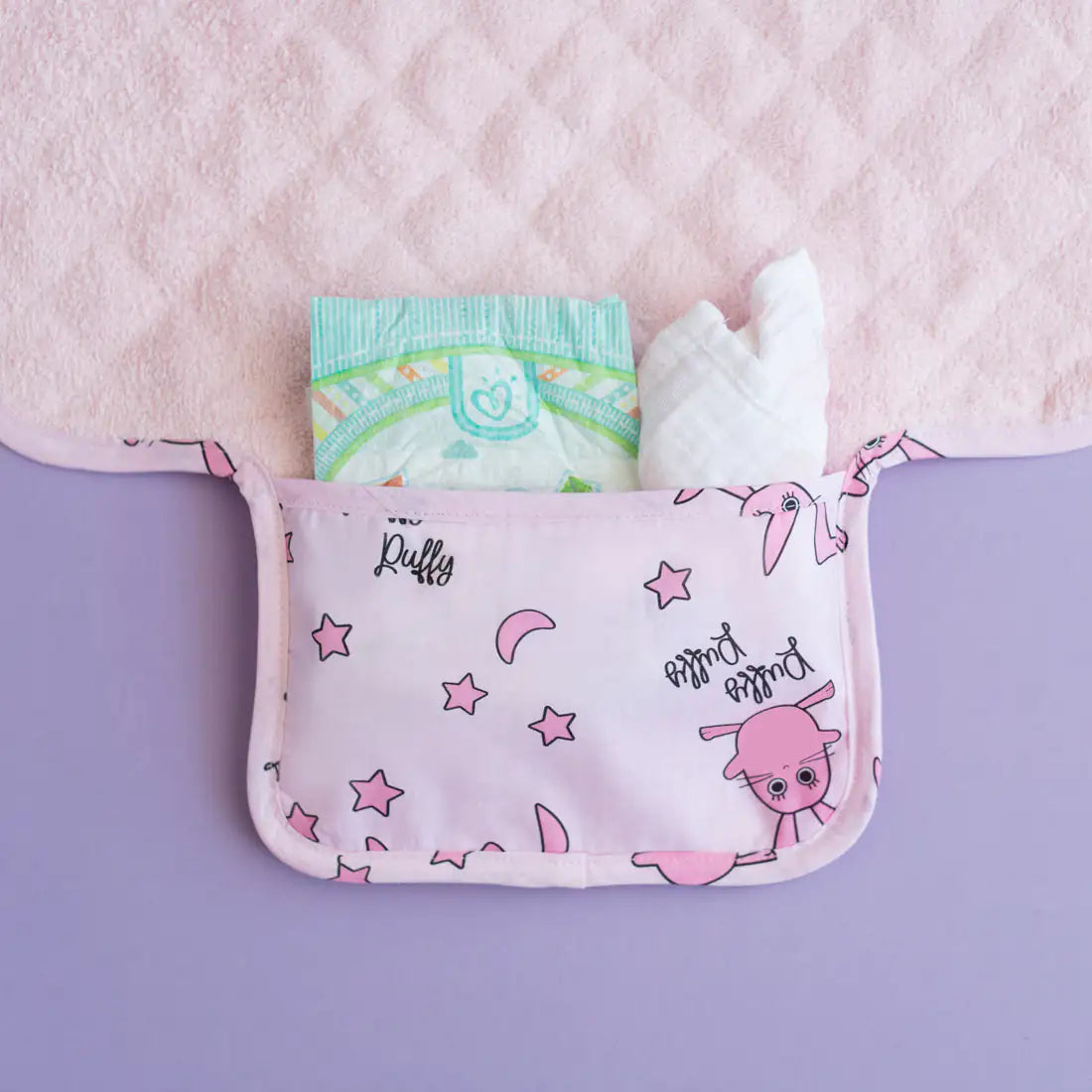 Milk&Moo™ Chancin Portable Baby Changing Pad – Waterproof & Travel Friendly