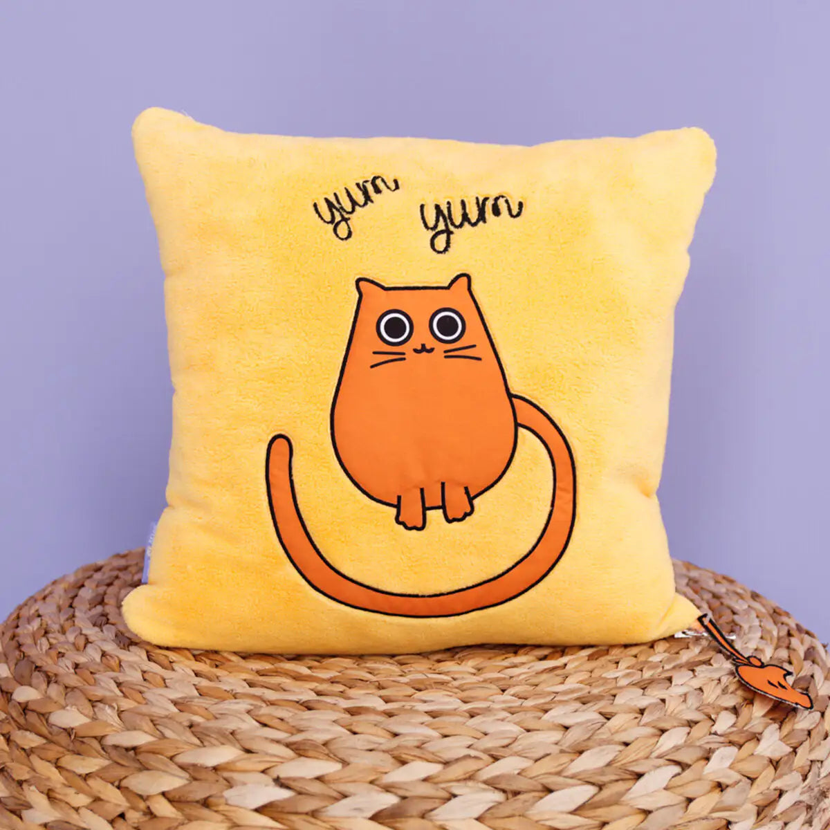 Milk&Moo Tombish Cat Baby Pillow – Soft Decorative Cushion