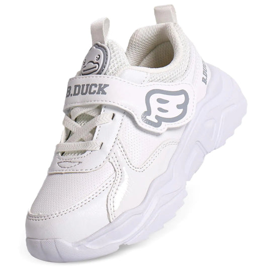 B.Duck® Toddler Sneakers – White