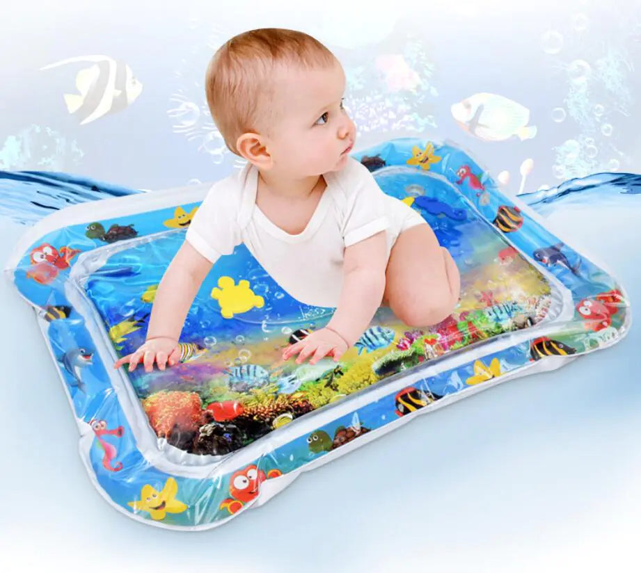 π¦ Large Inflatable Baby Water Play Mat β Sensory Tummy Time Fun for Infants
