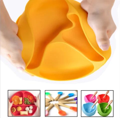 LittleBites™ Silicone Feeding Set – 5 Pieces