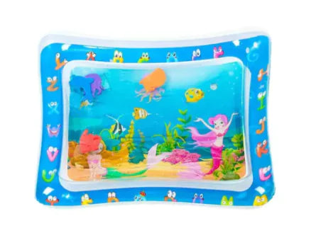 Housruf™ Tummy Time Mat with Ocean Creatures Design