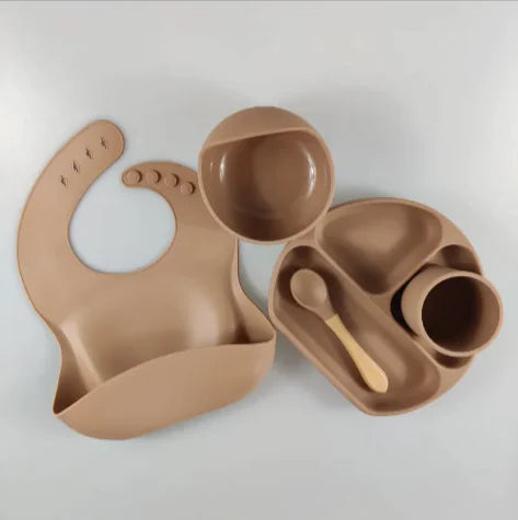 LittleBites™ Silicone Feeding Set – 5 Pieces