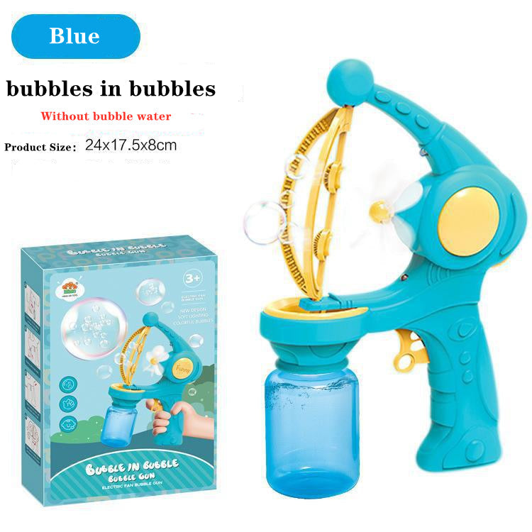 Kids’ Automatic Bubble Blaster – Outdoor Summer Fun