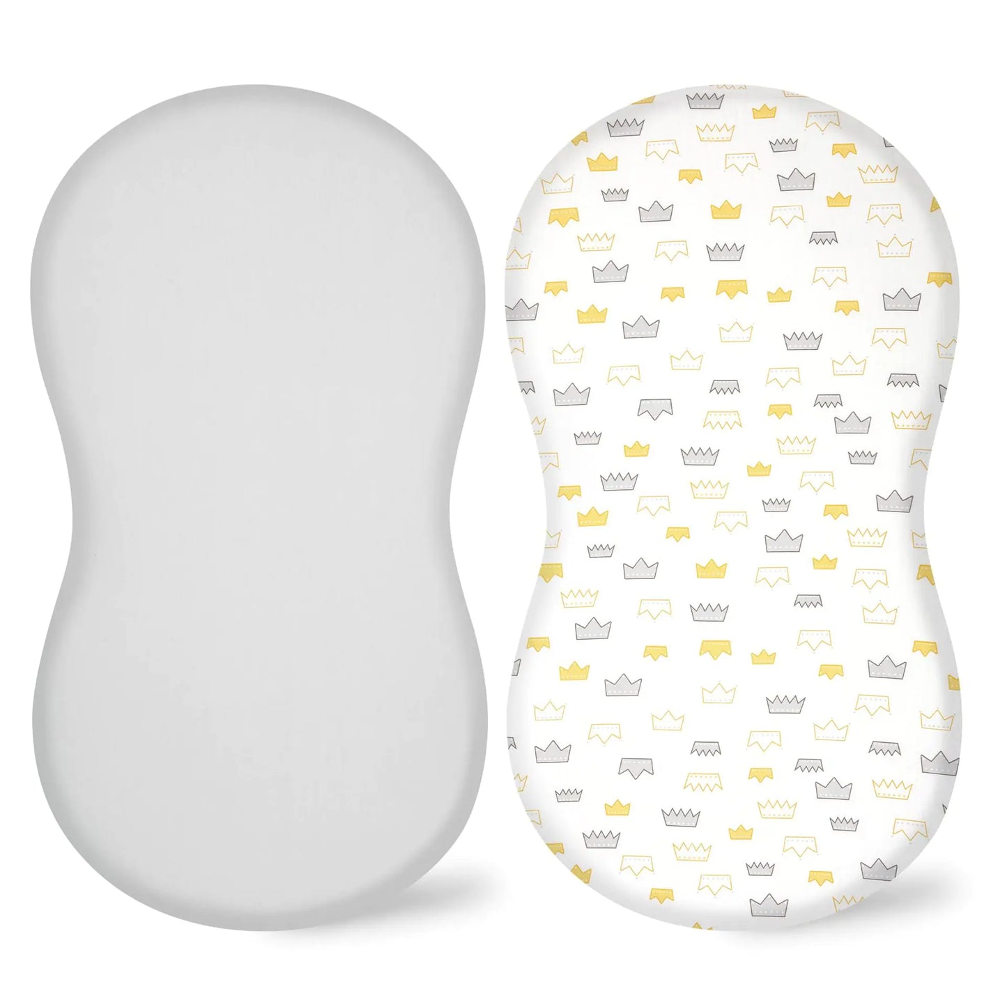 Cozy Elastic Fitted Cradle & Changing Table Sheet – Safari & Floral Prints