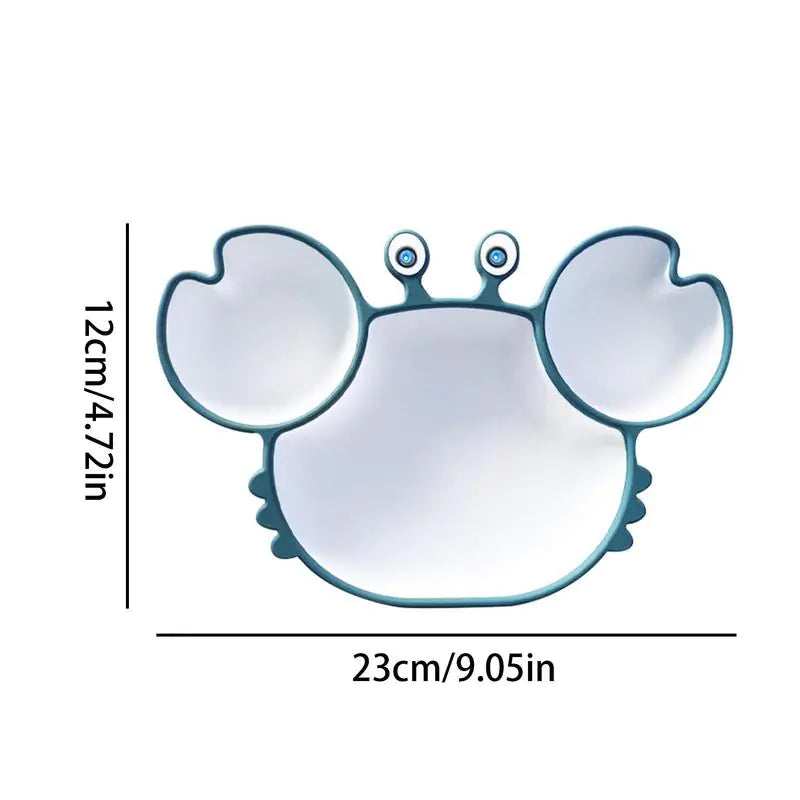Silicone Suction Cup Training Feeding Tray - Easy Clean