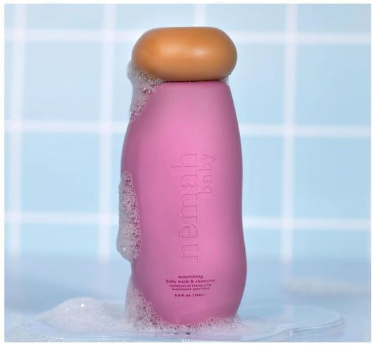 Nemah Gentle 2-in-1 Baby Wash & Shampoo – 9.8 oz