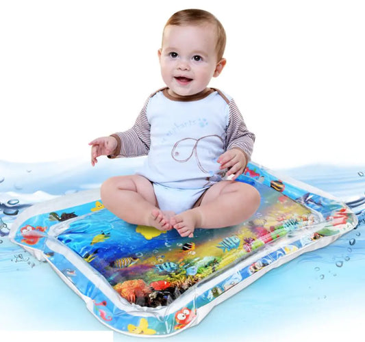 💦 Large Inflatable Baby Water Play Mat – Sensory Tummy Time Fun for Infants