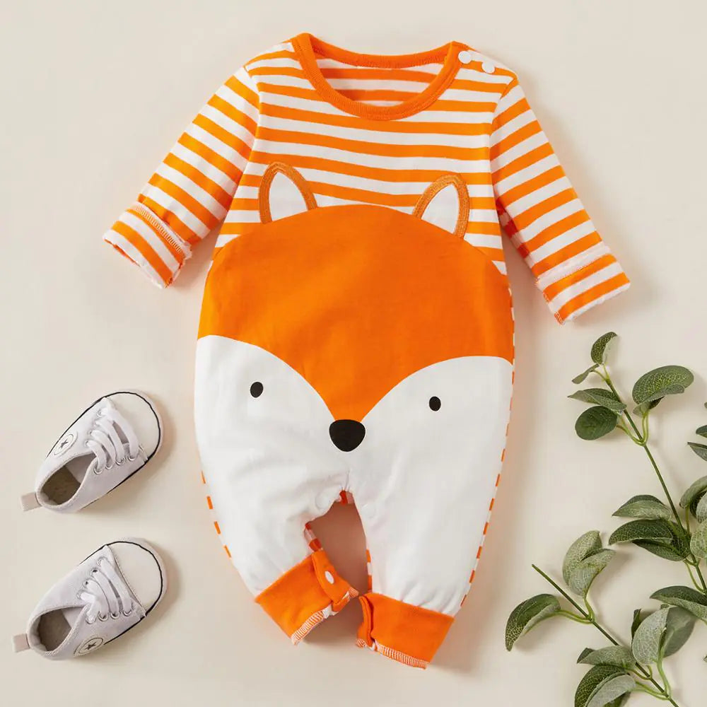 Cozy Solid Color Baby Romper – Neutral Everyday Wear