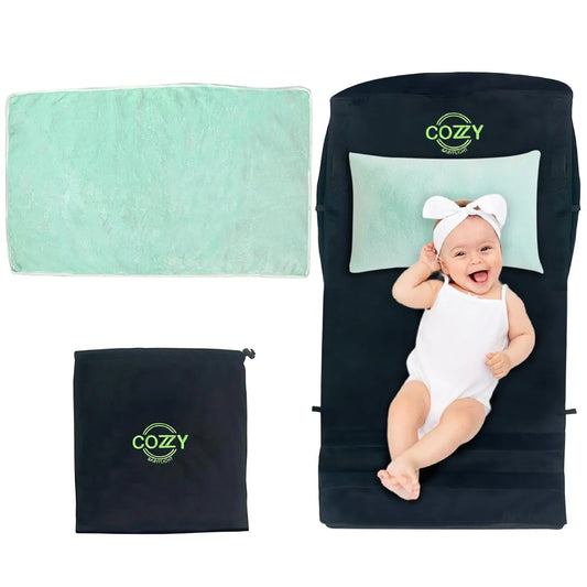 CozyGo™ Inflatable Toddler Airplane Bed & Seat Extender – Travel Comfort for Kids