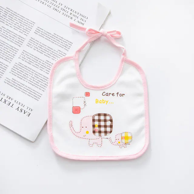 Waterproof Cotton Baby Bibs for Newborns and Toddlers