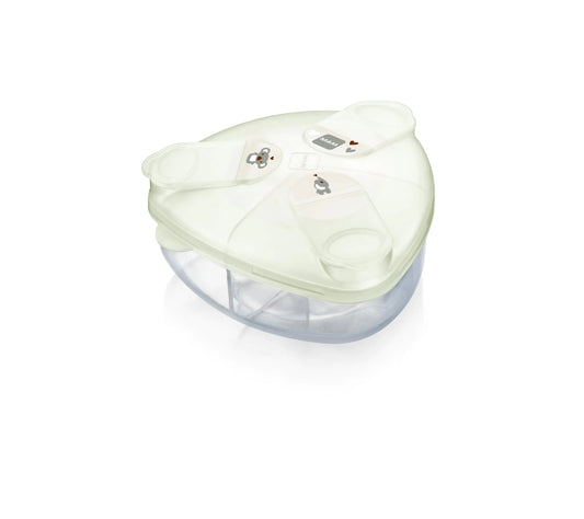 🍃 Triangle Milk Powder Dispenser – Green