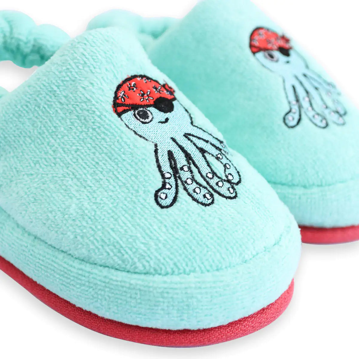 Milk&Moo Sailor Octopus Kids Slippers – Cozy Indoor Footwear