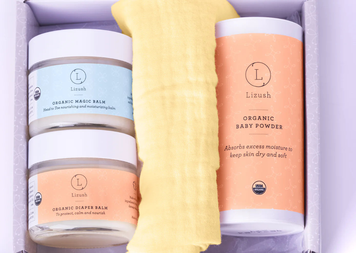 Kindora Organic Baby Gift Set — Welcome Little One Bundle