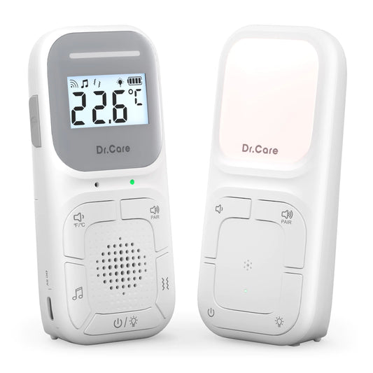📷 Dr. Care Neo Baby Monitor – 1000ft Range, Two-Way Audio, Nightlight & Soothing Sounds