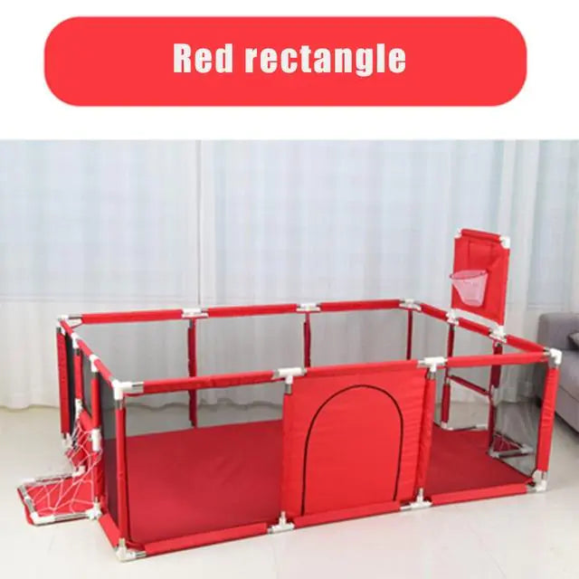 Kids Playpen Tent with Ball Pit for Baby Safety
