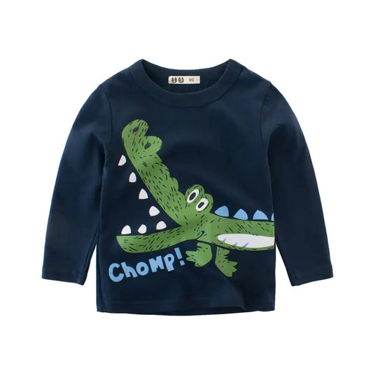 Boys' Autumn Comfort Long-Sleeve Tee