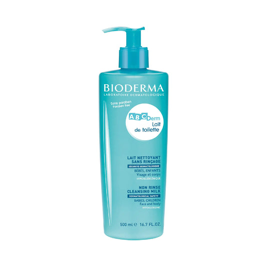 💧 Bioderma ABCDerm Gentle Baby Cleansing Milk – 16.9oz