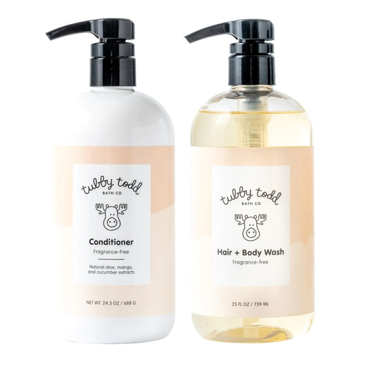 Tubby Todd Baby Bath Kit β Hair Duo Bundle