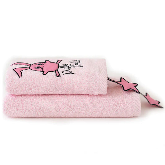 Milk&Moo Chancin Rabbit Baby Towel Set β 2-Pack