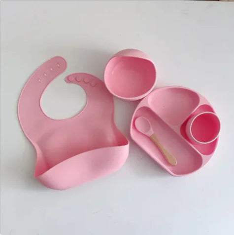 LittleBites™ Silicone Feeding Set – 5 Pieces