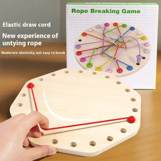 Montessori Rope Pulling Toy for Babies