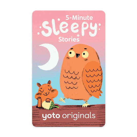 Yoto Audio Card – 5-Minute Sleepy Stories for Kids