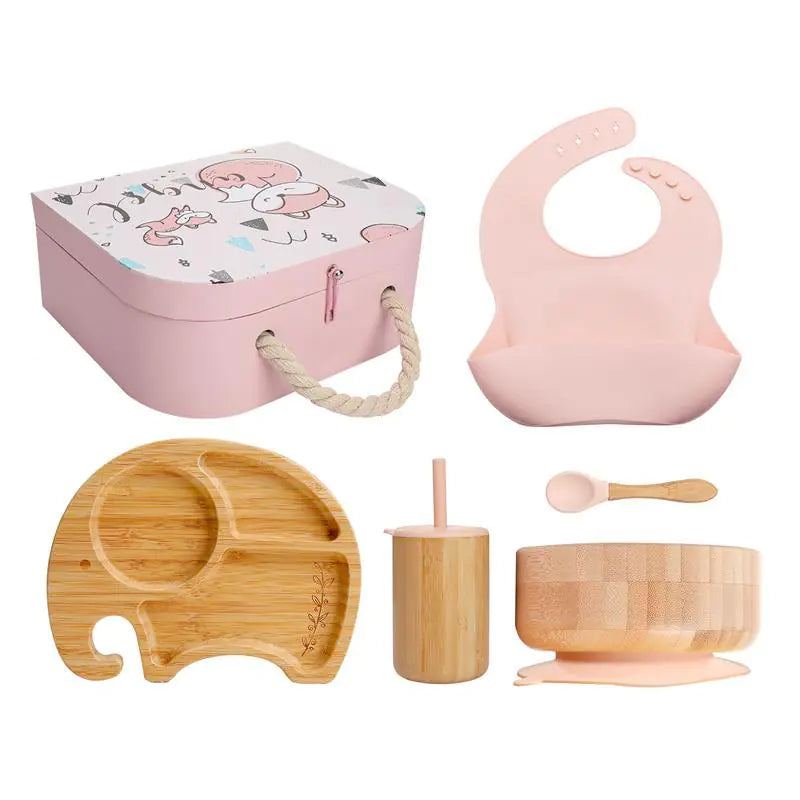 Baby Silicone Bowl Newborn Feeding Set