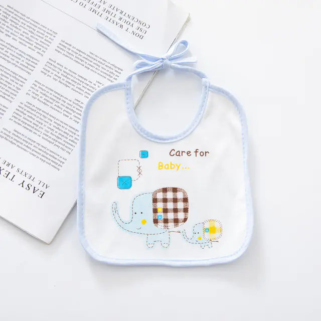 Waterproof Cotton Baby Bibs for Newborns and Toddlers
