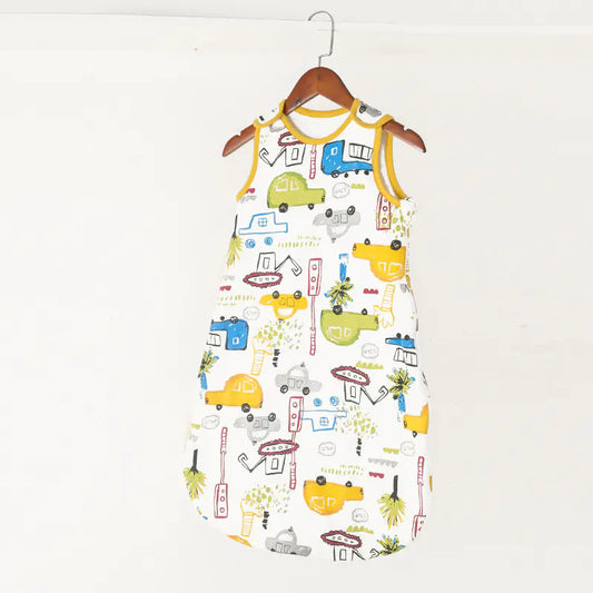 Kindora Swaddle Vest — Cotton Wearable Baby Blanket (Newborn)