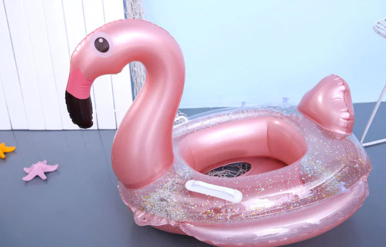 Kindora Baby Swim Float — Inflatable Safety Seat Pool Float