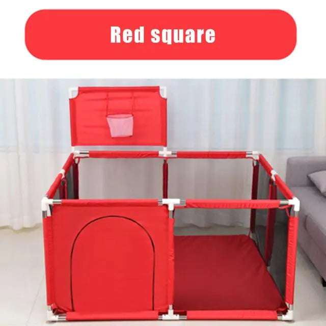 Kids Playpen Tent with Ball Pit for Baby Safety