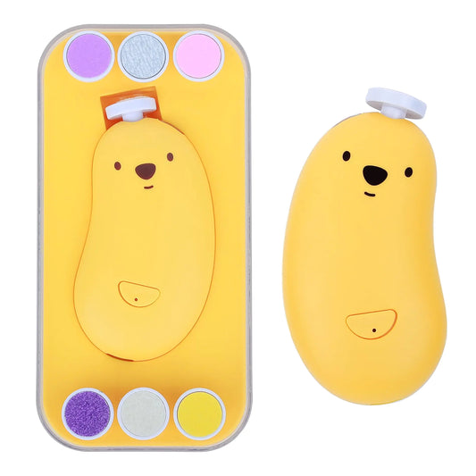 GlowTrim Electric Baby Nail Clipper – Safe Nail Trimmer with LED Case