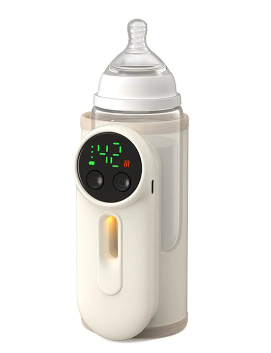 Portable Baby Bottle Warmer – Fast Heating, Rechargeable 8000mAh Travel Milk Warmer 🍼