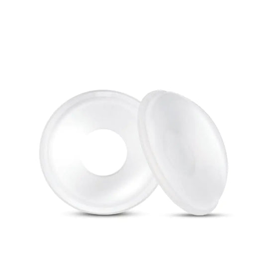 Kindora Momlist Milk Collector — Comfortable Silicone Breast Shells (2-Pack)