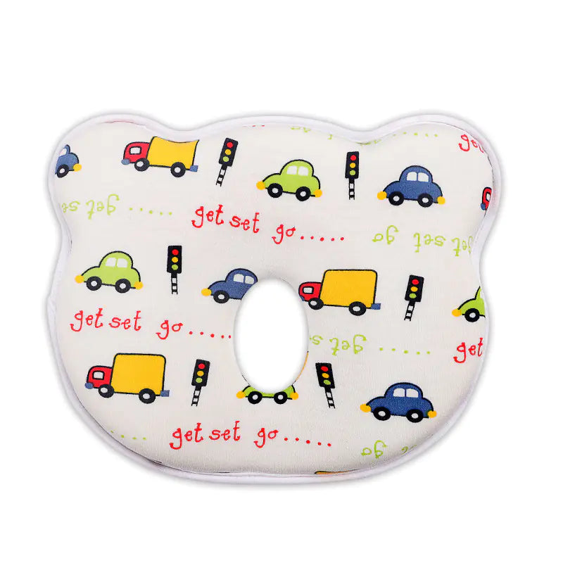 Kindora Memory Foam Baby Pillow — Gentle Head Shaping Cushion