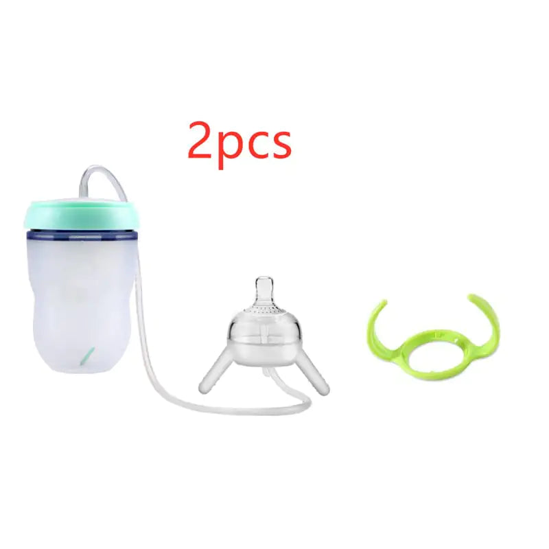 Kindora Silicone Sippy Cup — Easy Transition Spill-Proof Cup