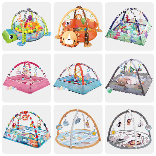 Baby Play Gym with Activity Mat & Balls