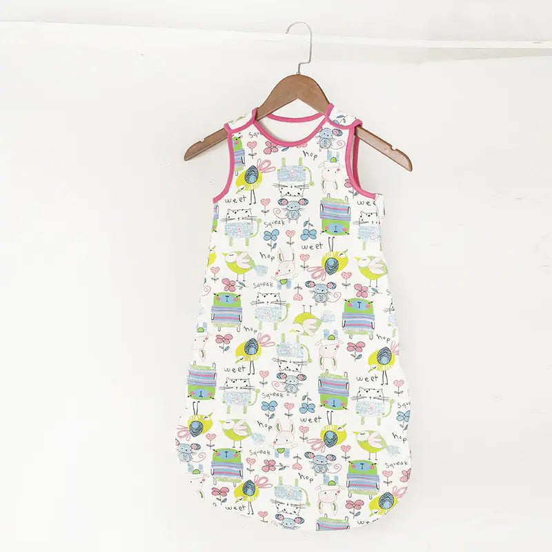 Kindora Swaddle Vest — Cotton Wearable Baby Blanket (Newborn)