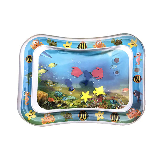 💦 Large Inflatable Baby Water Play Mat – Sensory Tummy Time Fun for Infants