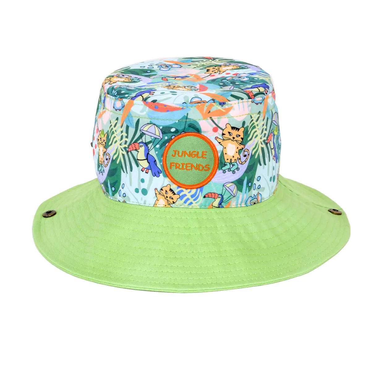 Milk&Moo Kids Sun Hat – Unisex Jungle Friends
