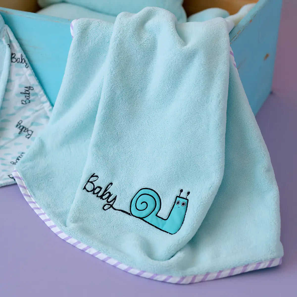 Milk & Moo™ Sangaloz Baby Blanket Set – Blanket & Pillow Combo