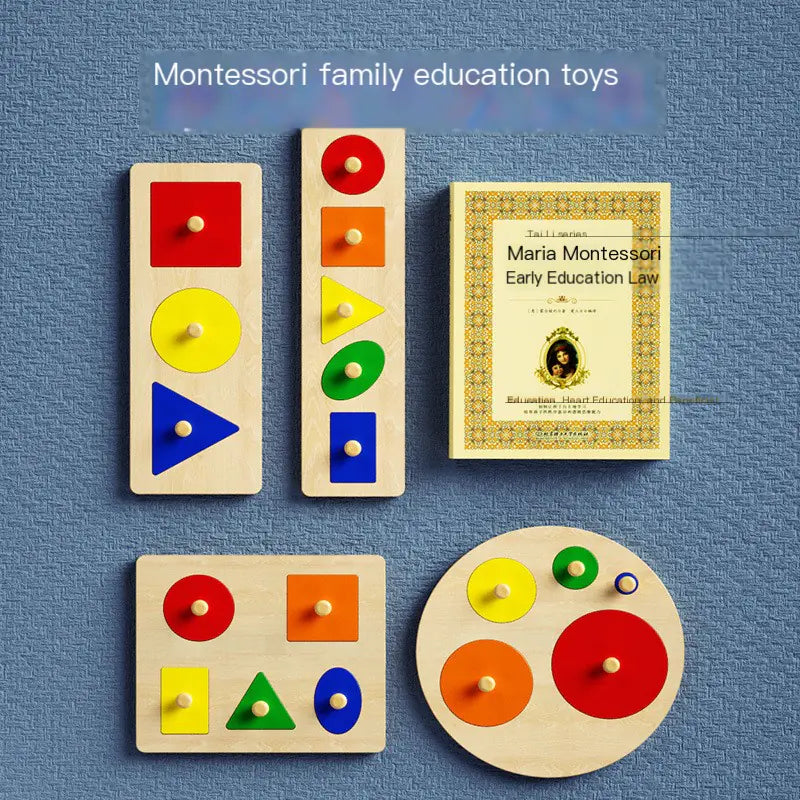 Montessori Shape-Sorting Puzzle Box