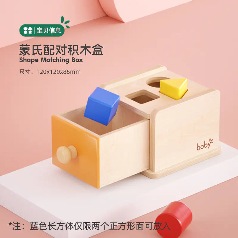Montessori Shape-Sorting Puzzle Box