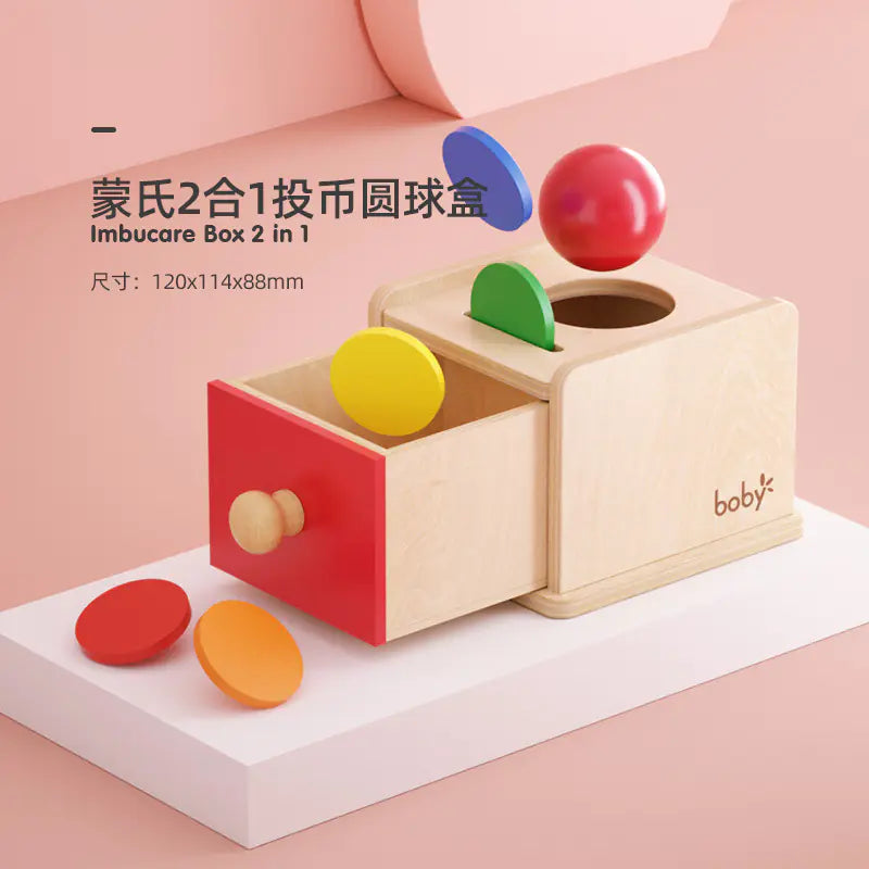 Montessori Shape-Sorting Puzzle Box