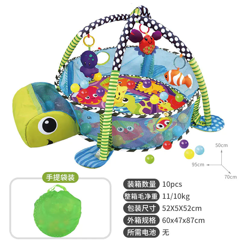 Baby Play Gym with Activity Mat & Balls